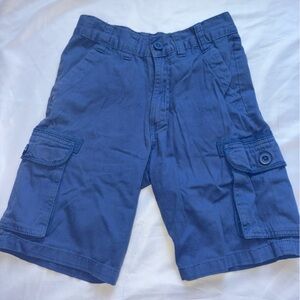 Boys Blue Cargo Shorts, Boys Summer Outfit, Casual Shorts, Light Blue Shorts